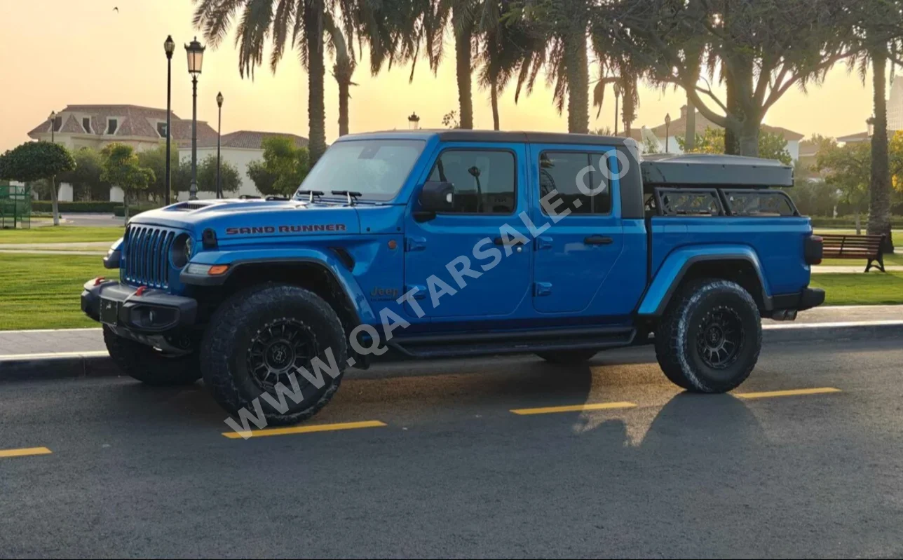 Jeep  Gladiator  Sand Runner  2022  Automatic  29,000 Km  6 Cylinder  Four Wheel Drive (4WD)  Pick Up  Blue