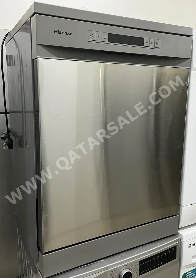 غسالات صحون - مدمج - هاي سينس - فضة