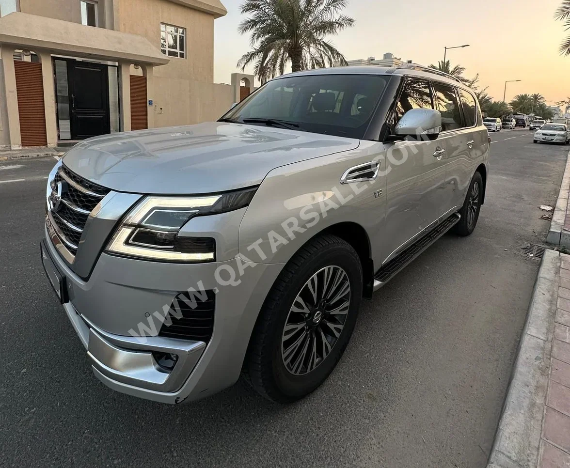 Nissan Patrol Titanium 2020 Automatic 73,000 Km 6 Cylinder Four Wheel Drive (4WD) SUV Silver