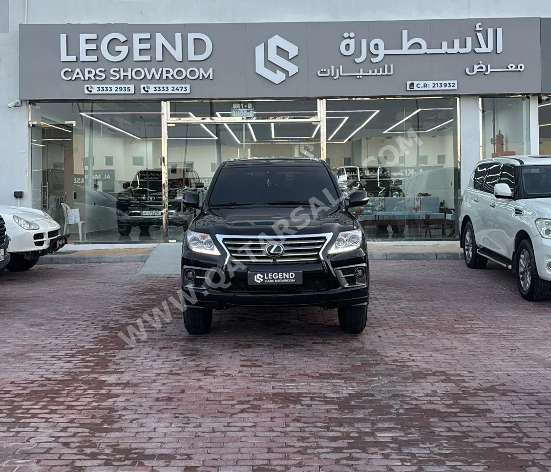 لكزس  ال اكس  570 اس  2014  اوتوماتيك  276,000 كم  8 سلندر  دفع رباعي  اس يو في  أسود