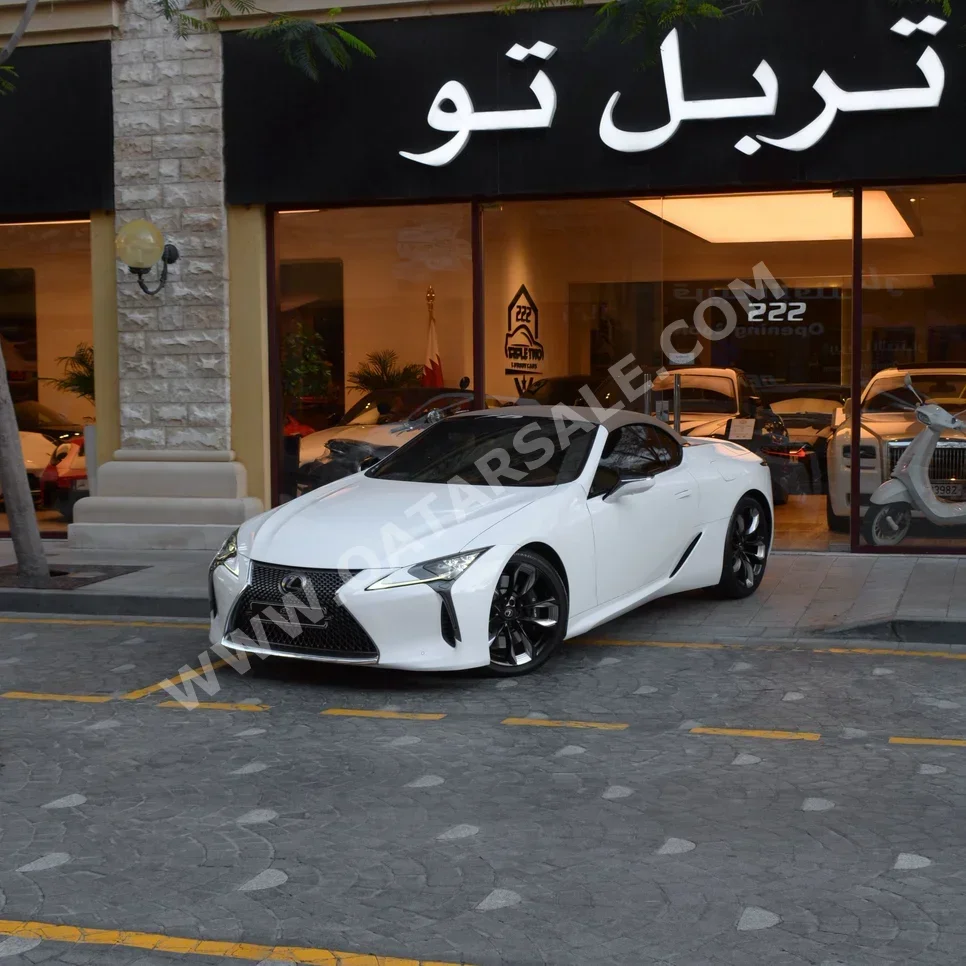 Lexus  LC  500  2025  Automatic  13,844 Km  6 Cylinder  Rear Wheel Drive (RWD)  Coupe / Sport  White  With Warranty