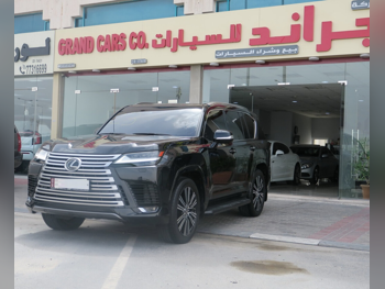 لكزس  ال اكس  600 لكجري  2023  اوتوماتيك  24,000 كم  6 سلندر  دفع رباعي  اس يو في  أسود  تحت الضمان