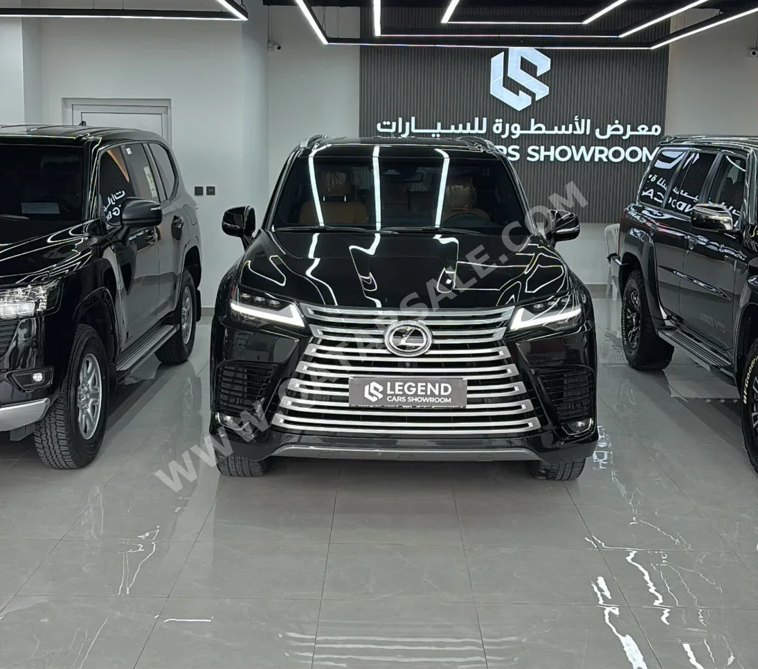 Lexus LX 600 2025 Automatic 24,000 Km 6 Cylinder Four Wheel Drive (4WD) SUV Black With Warranty