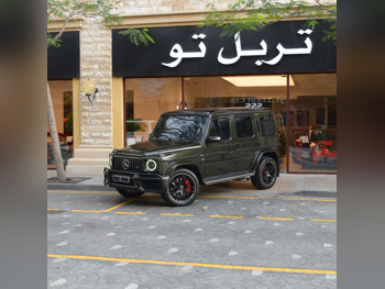 مرسيدس - بنز  جي - كلاس  63 اي ام جي  2019  اوتوماتيك  116,290 كم  8 سلندر  دفع رباعي  اس يو في  أبيض