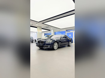 BMW  7-Series  740 Li  2014  Automatic  130,000 Km  6 Cylinder  Rear Wheel Drive (RWD)  Sedan  Dark Blue