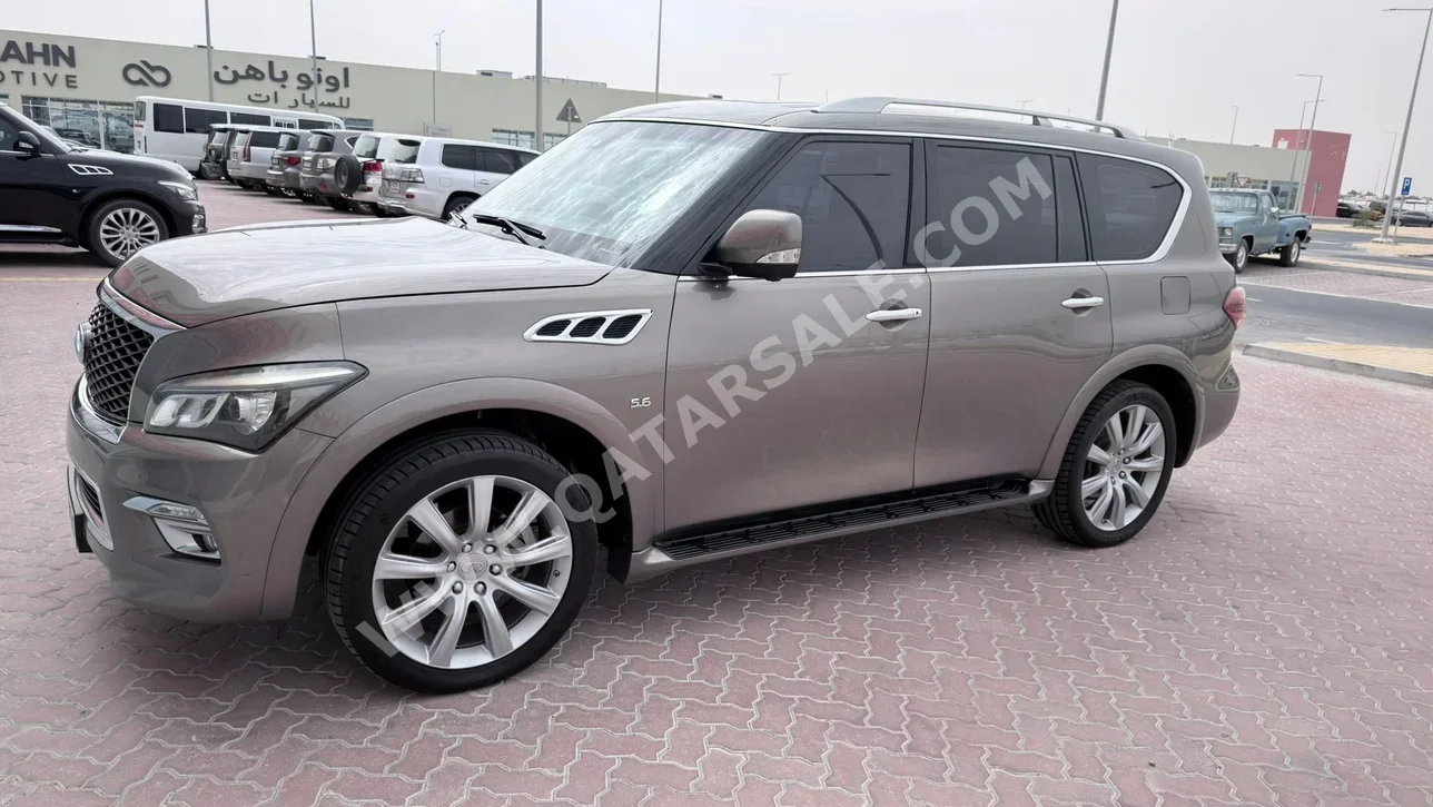 انفنيتي  كيو اكس  80  2016  اوتوماتيك  330,000 كم  8 سلندر  دفع رباعي  اس يو في  رمادي