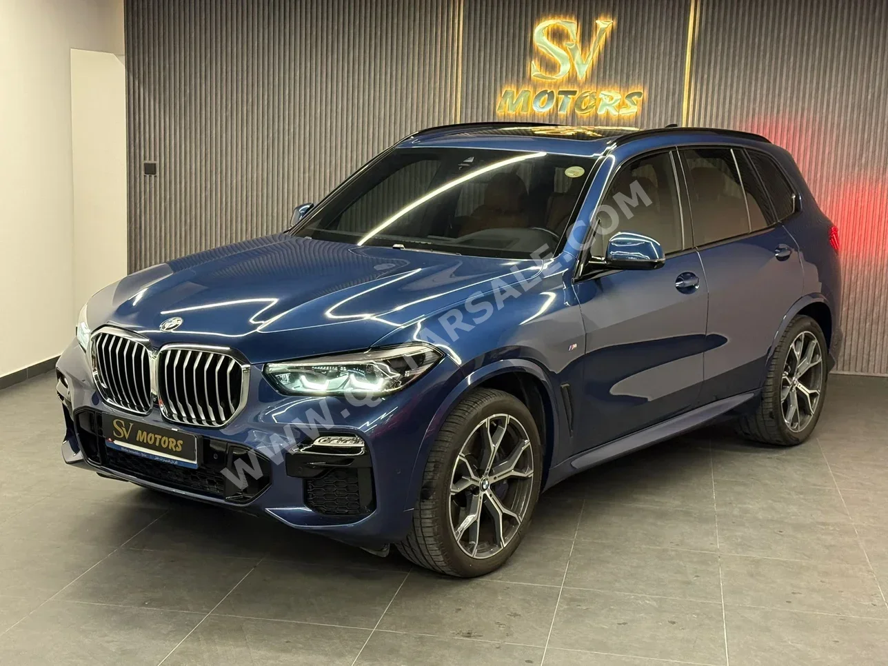 BMW  X-Series  X5 40i  2019  Automatic  67,000 Km  6 Cylinder  Four Wheel Drive (4WD)  SUV  Blue