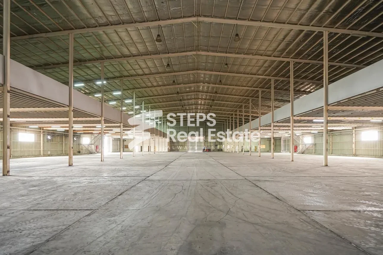 Warehouses & Stores - Al Rayyan  - Industrial Area  -Area Size: 11000 Square Meter