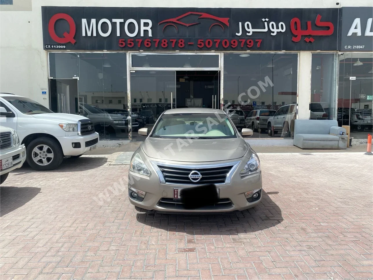 Nissan  Altima  2.5 S  2013  Automatic  407,000 Km  4 Cylinder  Front Wheel Drive (FWD)  Sedan  Gold