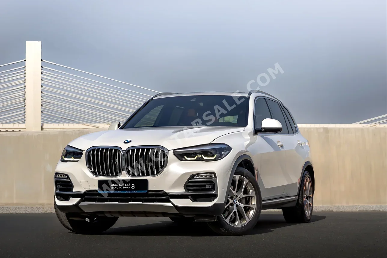 BMW  X-Series  X5  2019  Automatic  96,500 Km  6 Cylinder  Four Wheel Drive (4WD)  SUV  White