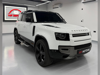 لاند روفر  ديفيندر  110 اتش اس اي  2025  اوتوماتيك  19,000 كم  6 سلندر  دفع رباعي  اس يو في  أبيض  تحت الضمان