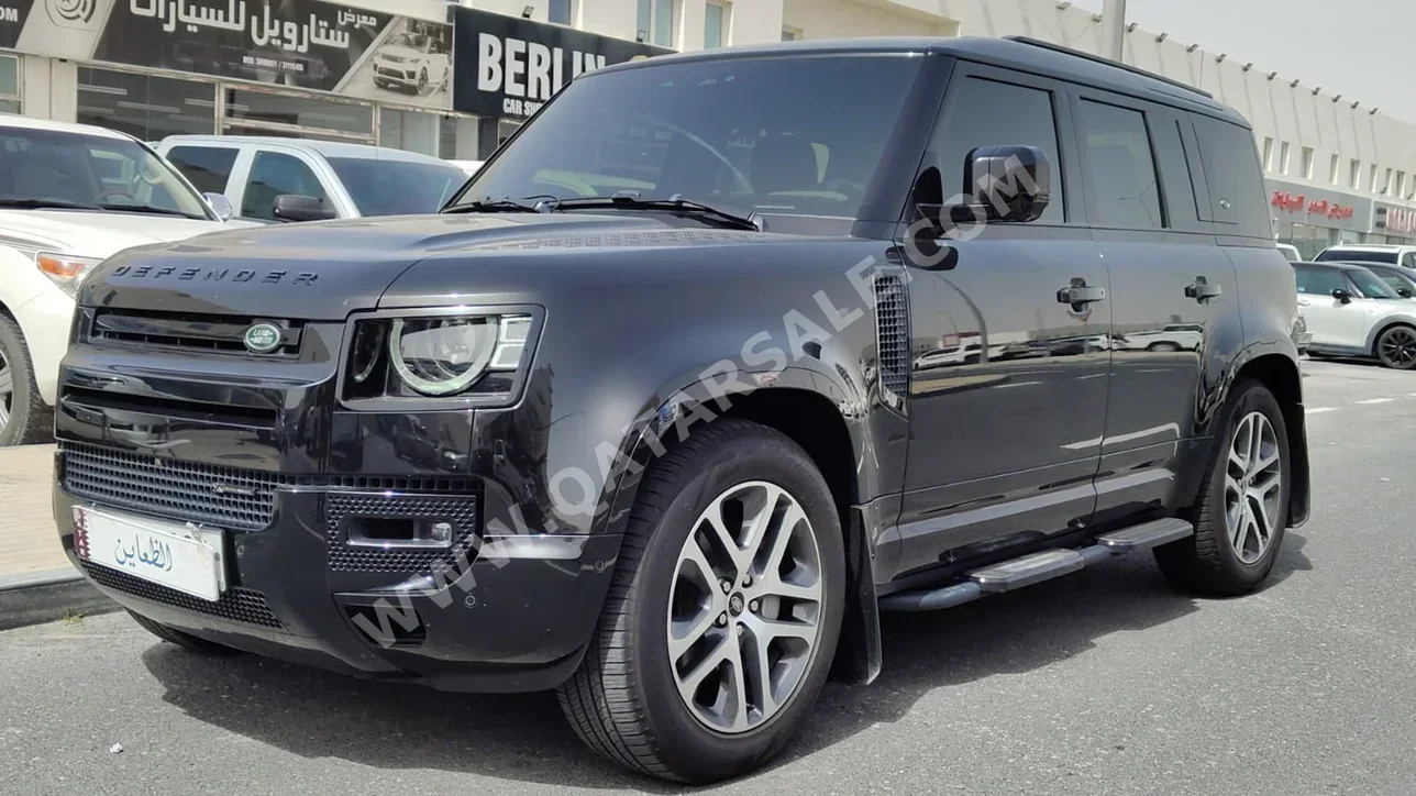 لاند روفر  ديفيندر  اكس داينمك  2023  اوتوماتيك  70,000 كم  6 سلندر  دفع رباعي  اس يو في  أسود  تحت الضمان
