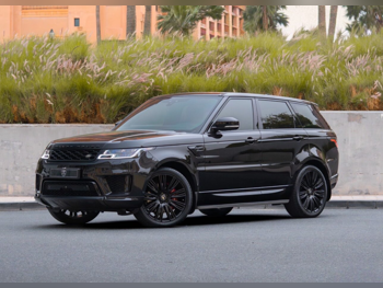 Land Rover  Range Rover  Sport  2018  Automatic  88,000 Km  8 Cylinder  Four Wheel Drive (4WD)  SUV  Black  With Warranty