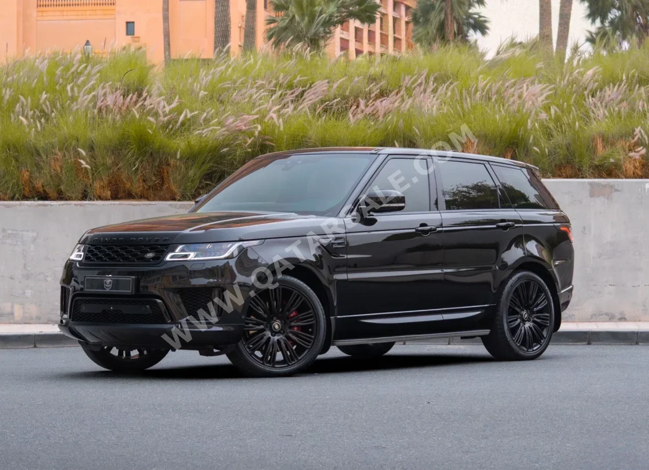 Land Rover  Range Rover  Sport  2018  Automatic  88,000 Km  8 Cylinder  Four Wheel Drive (4WD)  SUV  Black  With Warranty