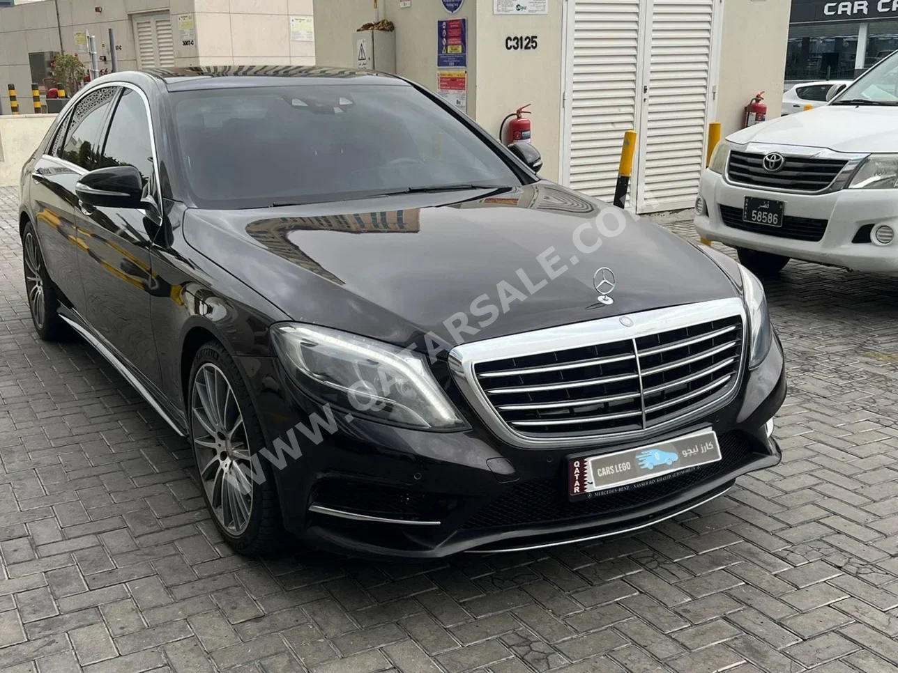 مرسيدس - بنز اس - كلاس 400 2016 اوتوماتيك 133,000 كم 6 سلندر دفع خلفي سيدان بني غامق