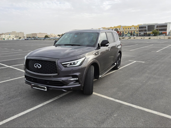 Infiniti  QX  80  2024  Automatic  33,000 Km  8 Cylinder  Four Wheel Drive (4WD)  SUV  Brown  With Warranty