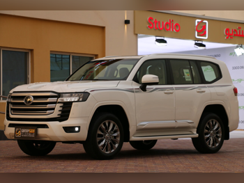 Toyota  Land Cruiser  GXR Twin Turbo  2024  Automatic  8,500 Km  6 Cylinder  Four Wheel Drive (4WD)  SUV  Pearl  With Warranty