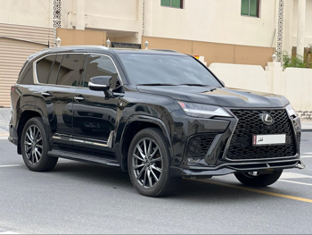 لكزس  ال اكس  600 اف سبورت  2022  اوتوماتيك  82,000 كم  6 سلندر  دفع رباعي  اس يو في  أسود