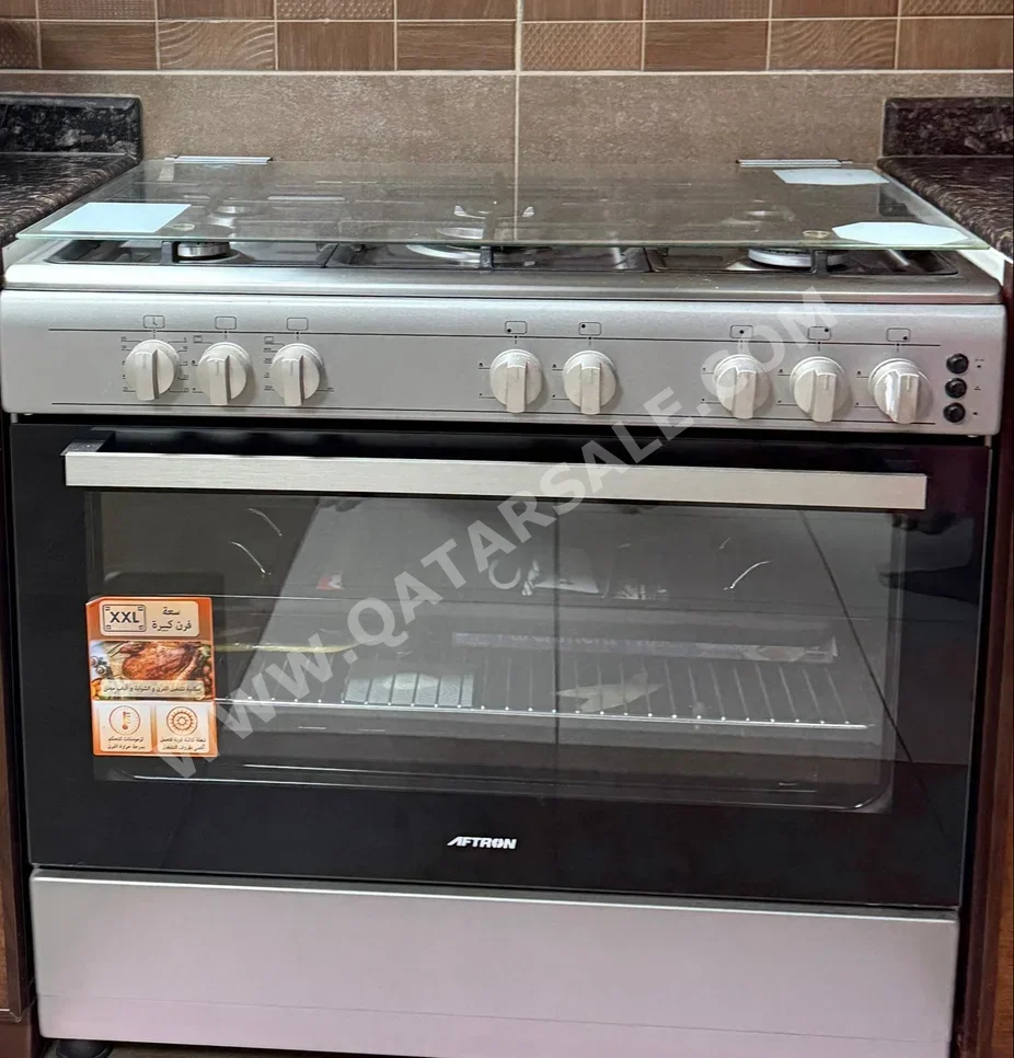 AFTRON  Cooking Range  - Gas  - Silver