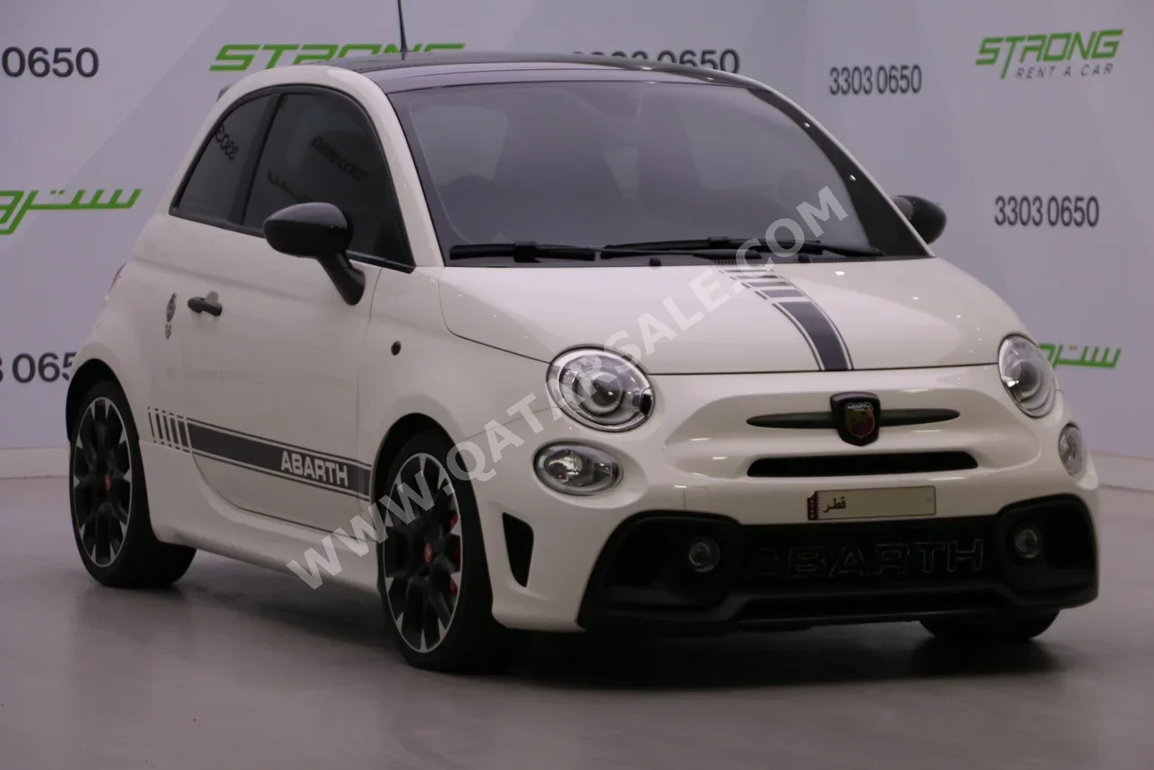 Fiat 595 Abarth 2020 Automatic 88,000 Km 4 Cylinder Front Wheel Drive (FWD) Hatchback White