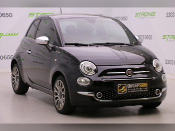 Fiat  500  2023  Automatic  89,000 Km  4 Cylinder  Front Wheel Drive (FWD)  Hatchback  Black  With Warranty