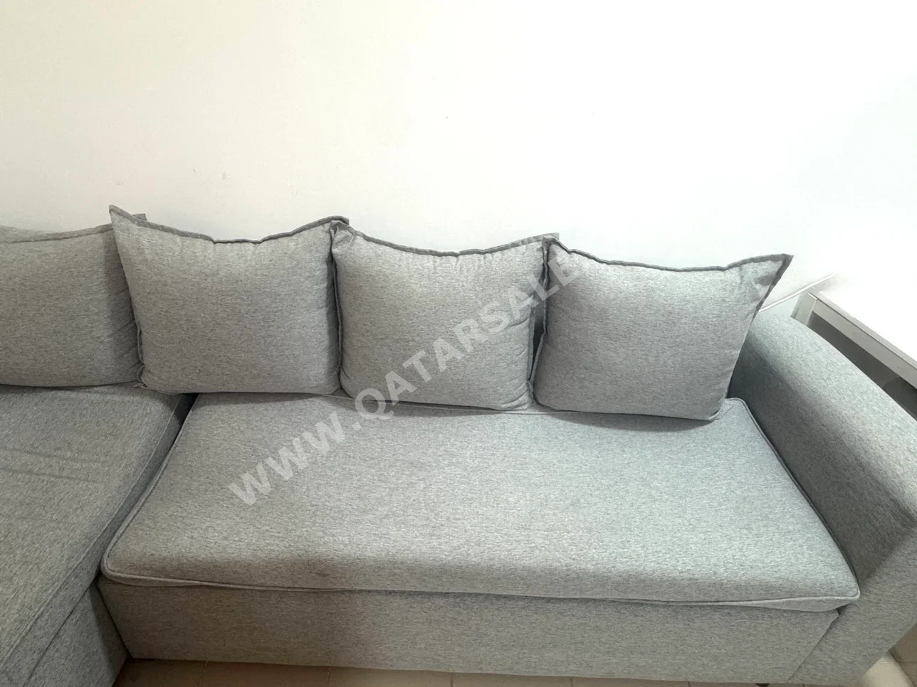 Sofas, Couches & Chairs L shape  - Gray