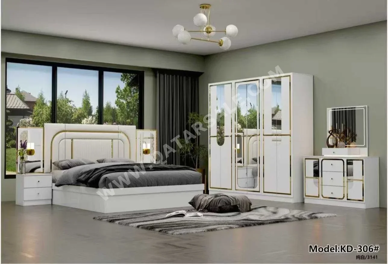Bedroom Sets - Qatar Design  - 4 Pieces Set  - Multi-Color