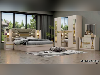 Bedroom Sets - Qatar Design  - 4 Pieces Set  - Multi-Color