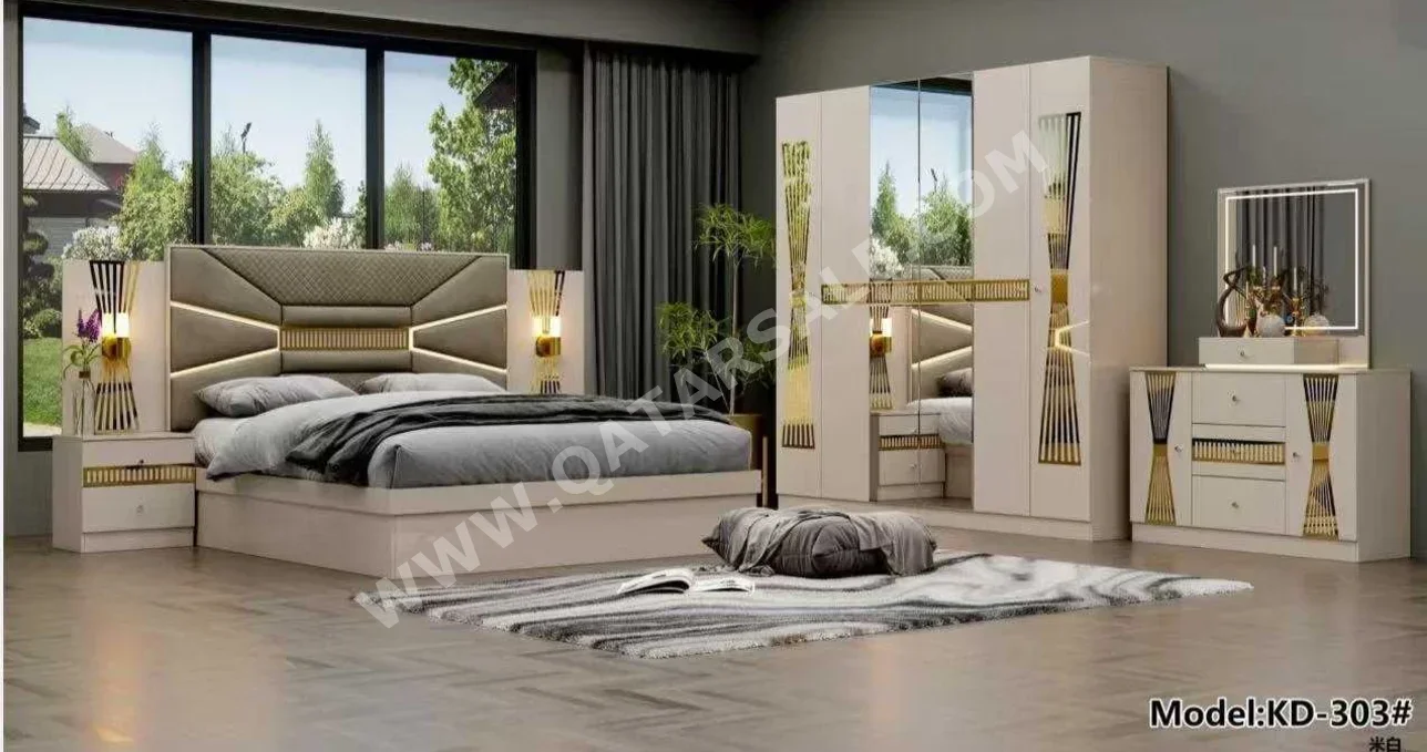 Bedroom Sets - Qatar Design - 4 Pieces Set - Multi-Color
