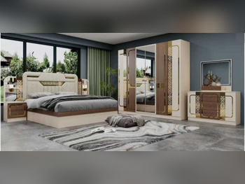 Bedroom Sets - Qatar Design  - 4 Pieces Set  - Multi-Color