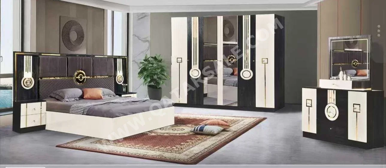 Bedroom Sets - Qatar Design  - 4 Pieces Set  - Multi-Color
