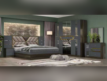Bedroom Sets - Qatar Design  - 4 Pieces Set  - Multi-Color