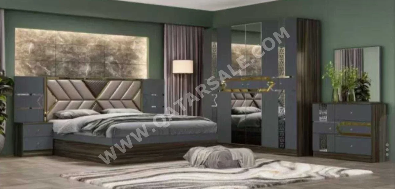 Bedroom Sets - Qatar Design  - 4 Pieces Set  - Multi-Color