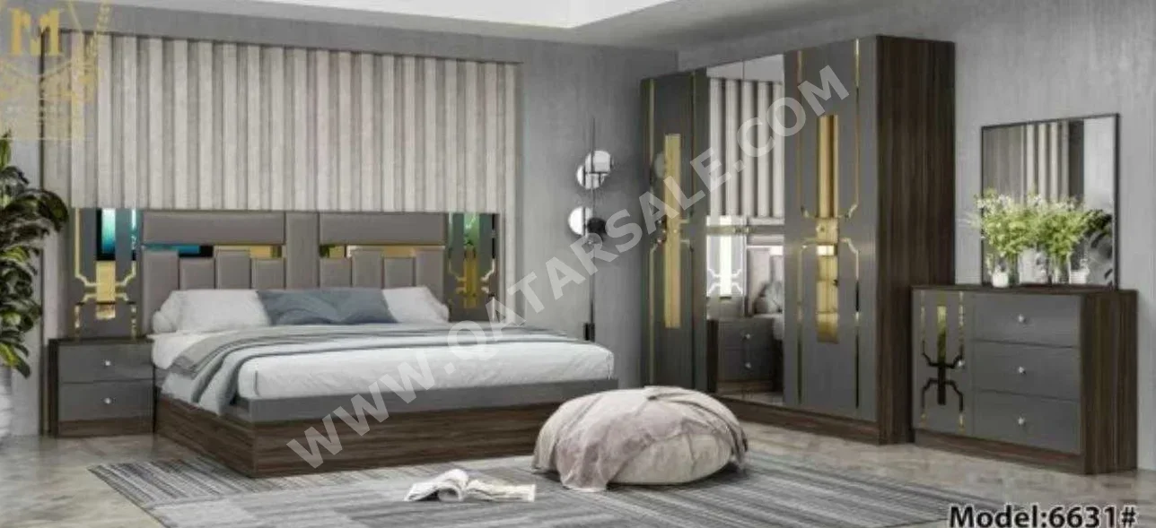 Bedroom Sets - Qatar Design  - 4 Pieces Set  - Multi-Color