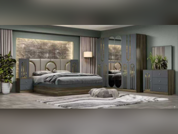 Bedroom Sets - Qatar Design  - 4 Pieces Set  - Multi-Color
