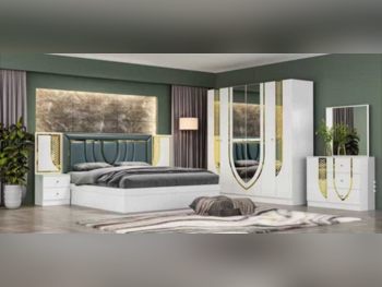 Bedroom Sets - Qatar Design  - 4 Pieces Set  - Multi-Color