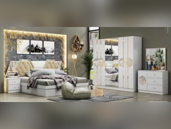 Bedroom Sets - Qatar Design  - 4 Pieces Set  - Multi-Color