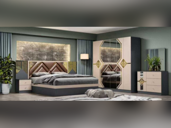 Bedroom Sets - Qatar Design  - 4 Pieces Set  - Multi-Color
