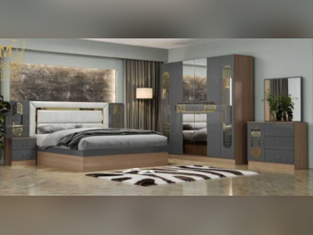 Bedroom Sets - Qatar Design  - 4 Pieces Set  - Multi-Color