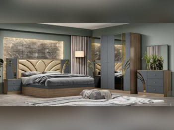 Bedroom Sets - Qatar Design  - 4 Pieces Set  - Multi-Color