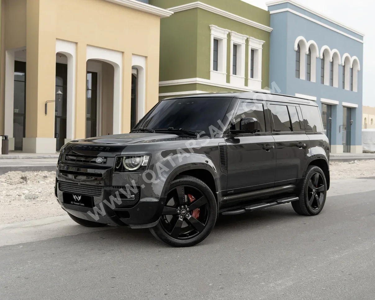 لاند روفر  ديفيندر  110 اكس  2024  اوتوماتيك  20,000 كم  6 سلندر  دفع رباعي  اس يو في  رمادي كاربيثيان  تحت الضمان