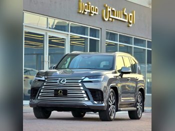 Lexus  LX  600 Luxury  2025  Automatic  8,000 Km  6 Cylinder  Four Wheel Drive (4WD)  SUV  Gray  With Warranty