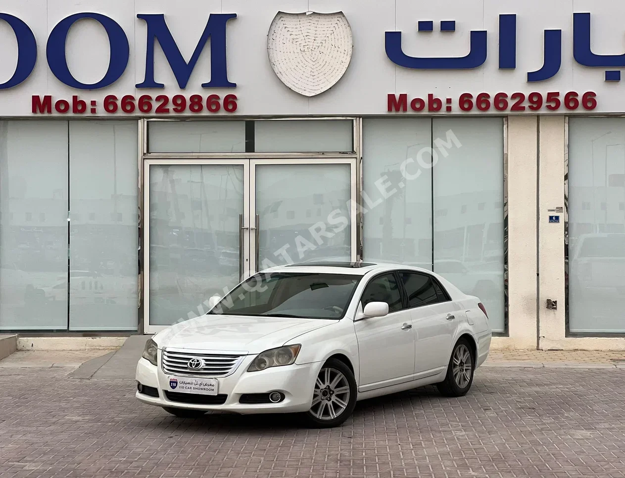 تويوتا  أفالون  لمتيد  2008  اوتوماتيك  284,000 كم  6 سلندر  سحب امامي  سيدان  أبيض