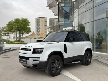 Land Rover  Defender  90 HSE  2023  Automatic  53,000 Km  6 Cylinder  Four Wheel Drive (4WD)  SUV  White  With Warranty