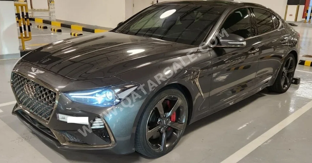 جينيسيس  جي 70  2019  اوتوماتيك  119,000 كم  6 سلندر  دفع خلفي  سيدان  رمادي فانتوم