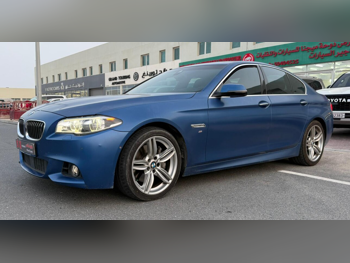 BMW  5-Series  550i  2014  Automatic  178,000 Km  8 Cylinder  Rear Wheel Drive (RWD)  Sedan  Blue