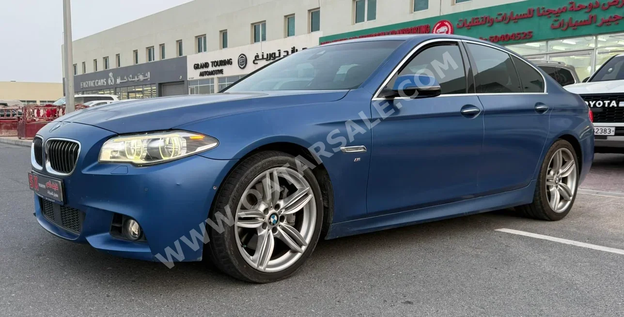 بي ام دبليو  الفئة - الخامسة  550i  2014  اوتوماتيك  178,000 كم  8 سلندر  دفع خلفي  سيدان  ازرق