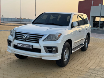 لكزس  ال اكس  570  2010  اوتوماتيك  600,000 كم  8 سلندر  دفع رباعي  اس يو في  أبيض