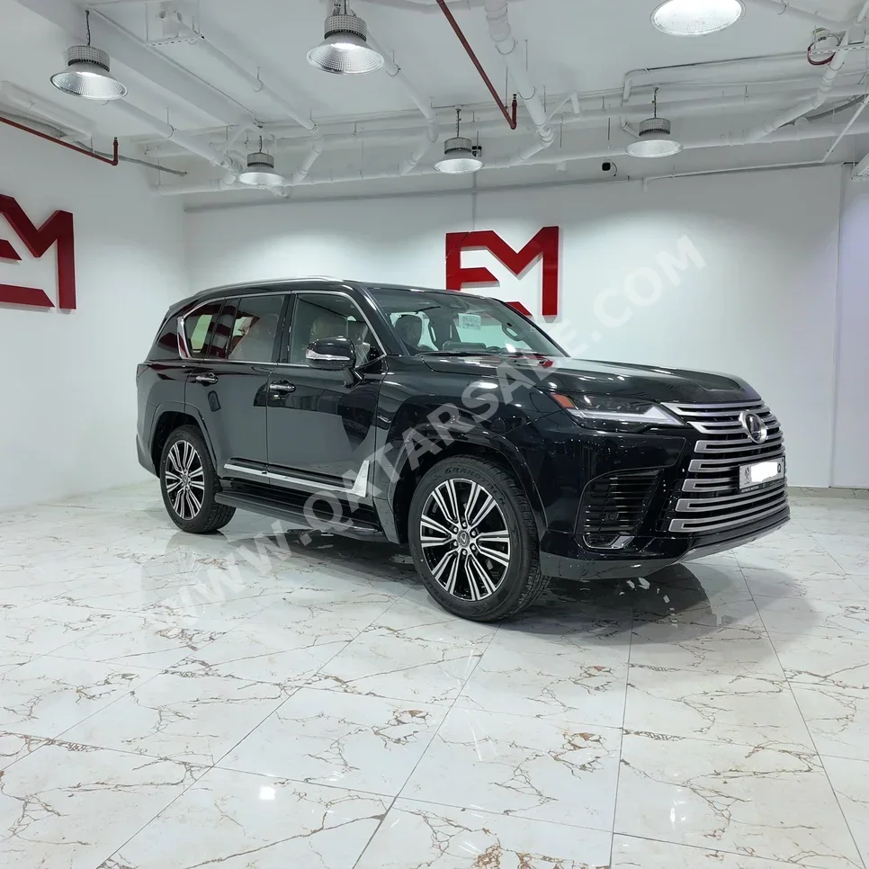 لكزس  ال اكس  600 لكجري  2026  اوتوماتيك  0 كم  6 سلندر  دفع رباعي  اس يو في  أسود  تحت الضمان