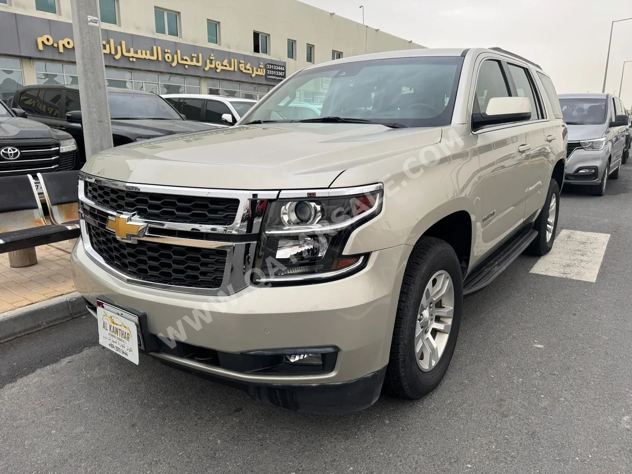 شفروليه  تاهو  2017  اوتوماتيك  173,000 كم  8 سلندر  دفع رباعي  اس يو في  ذهبي